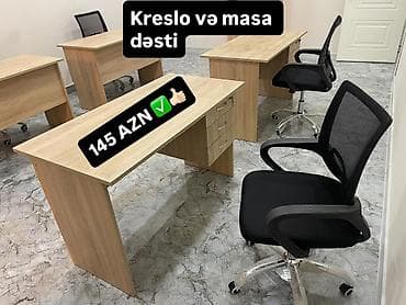 Masa + kreslo desti — 2