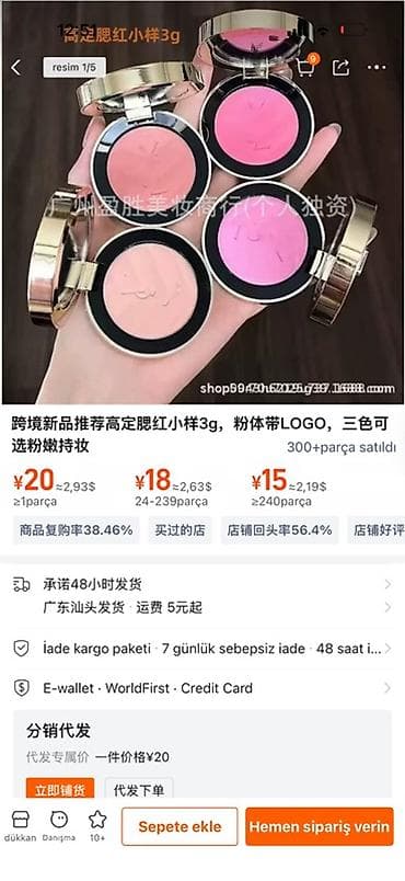 kasmetkalar: Influence Beauty Highlighter – üçbucaq formalı kompakt parıldadıcı - — 6