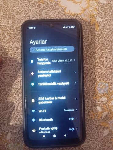 телефон fly b300: Redmi 9, 32 ГБ, цвет - Голубой, Две SIM карты — 3