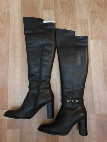 Ölçü: 36, rəng - Qara, İşlənmiş