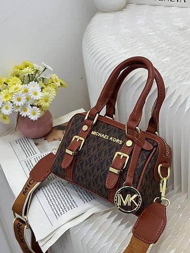 Çantalar: Michael Kors monoqramlı mini barrel çanta – gündəlik və şık istifadə — 2