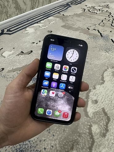 IPhone 11, 64 GB, Qara, Simsiz şarj