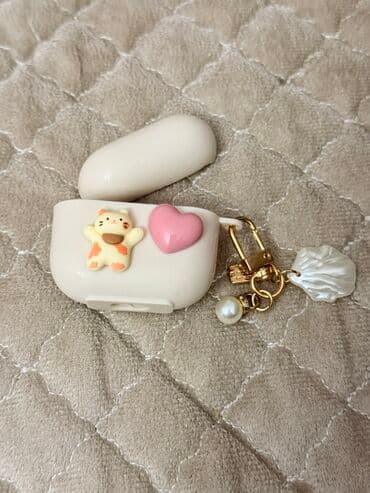 баян инструмент: Şirin dizaynlı qulaqcıq qabı - Material: yumşaq silikon - Rəng: açıq — 1