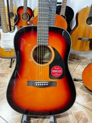 yamaha akustik piano: Akustik gitara, Fender, 6 sim, Yeni, Pulsuz çatdırılma — 2