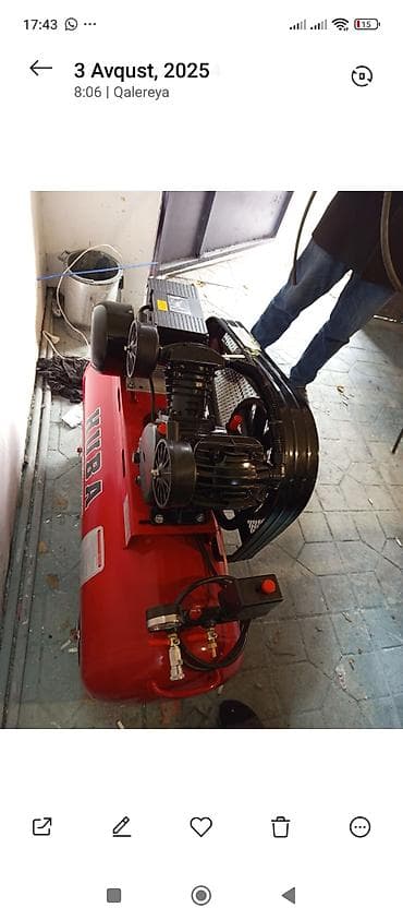 kompressorlar: 100 l — 3