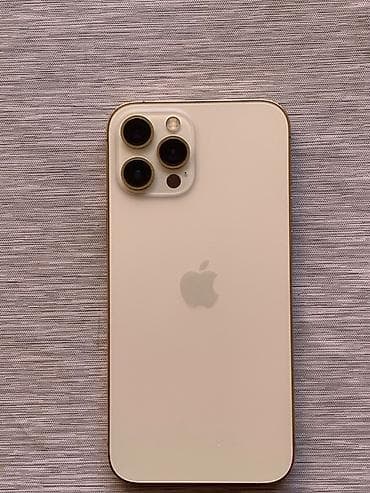 iphone x barter: IPhone 12 Pro Max, 256 GB, Qızılı, Face ID — 2
