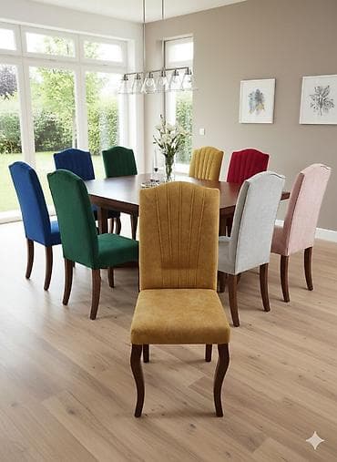 komputer stolları: Mətbəx üçün, Qatlanmayan, rəng - Bej Stul — 2