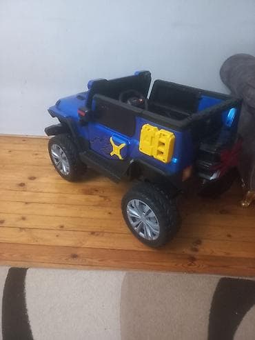 uşaq üçün masinlar: Uşaq üçün elektrikli off-road tipli minik maşını - Korpus: mavi — 3