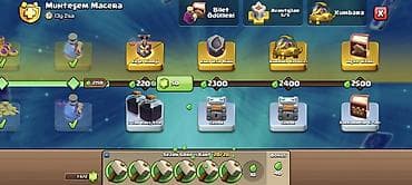 ekran telefonu: Clash of Clans oyun hesabı –Altın Biletli Hesab Çox Ucuza Verilir — 2