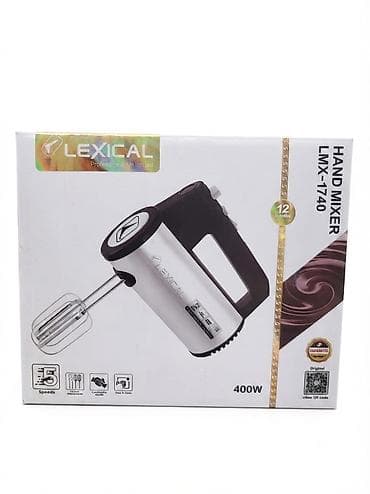 Lexical LMX-1740 əl mikseri - Güc: 400W - 5 sürət rejimi + Turbo