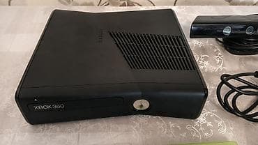 xbox one x: Xbox 360 (Slim) oyun konsolu paketi Komplekt: - Xbox 360 Slim konsolu — 2