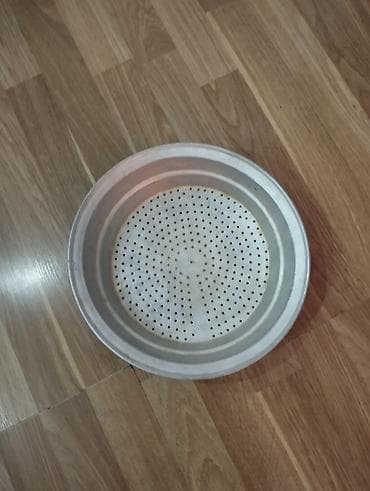 Alüminium buxarda bişirmə səbəti/ələk - Material: yüngül və davamlı