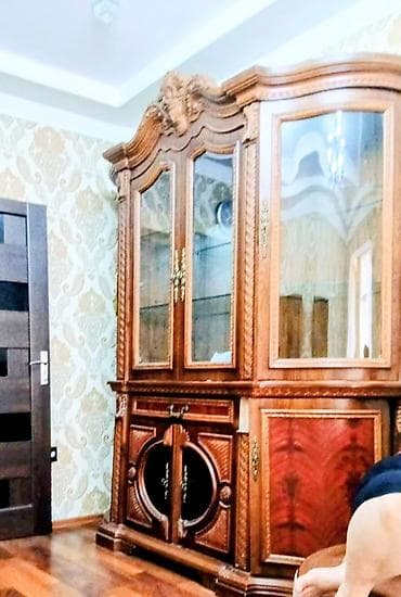 cerez: Klassik üslubda böyük vitrin-bufet - Material: təbii ağac (kütləvi) — 1
