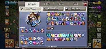 doktor az: Clash of clans hesabı.242 səviyyə.Hal hazırda oynanılan — 6