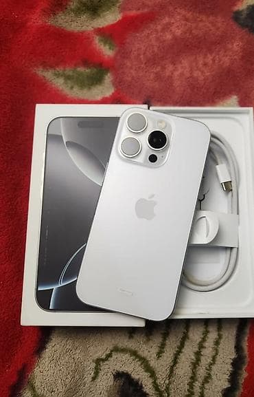 IPhone 16 Pro Max, 512 ГБ, Гарантия, Face ID, С документами at lalafo.az IPhone 16 Pro Max, 512 ГБ, Гарантия, Face ID, С документами