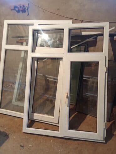 parket qiymeti: İşlənmiş İkiqat şüşə paketi Plastik pəncərə, Еni: 115 sm, Uzunluğu: 157 sm — 1