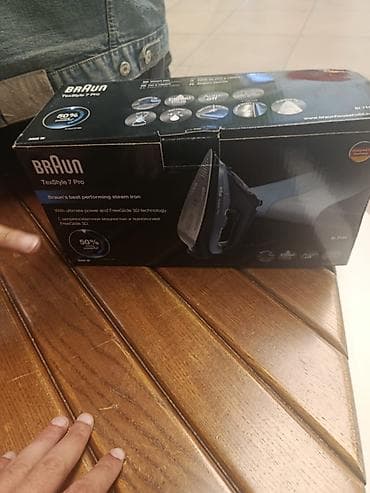 Buharlı ütülər: Braun TexStyle 7 Pro SI 7160 buxarlı ütü Xüsusiyyətlər: - Güc: 3000 W — 2