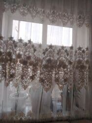 pencere perde: Yeni, Vilyur Pərdə, rəng - Ağ, Ünvandan götürmə — 8