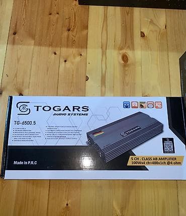 Togars germany 6500 5 kanal canavar birşeydi teze kimidi heç 1 ay