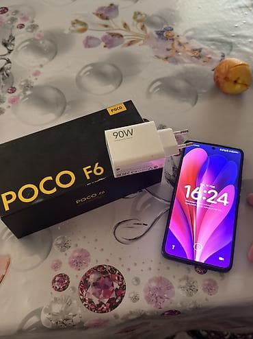 adapt: Poco F6, 512 GB, rəng - Qızılı, Barmaq izi — 1
