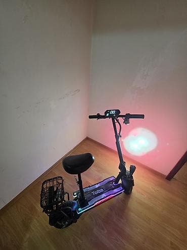 Elektrik skuter – Toba - Güclü elektrik mühərriki və iri profilli — 5