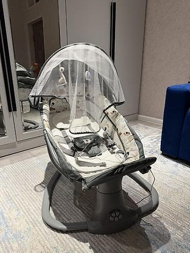 Oğlan və qız üçün, İşlənmiş, Beşik, Dəstsiz, Matras ilə, Yellənmə mexanizm ilə — 7