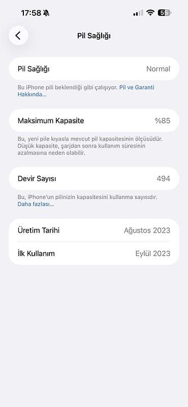 ayfon 14 dubay: IPhone 15 Pro Max, 256 GB, Qara, Face ID — 7