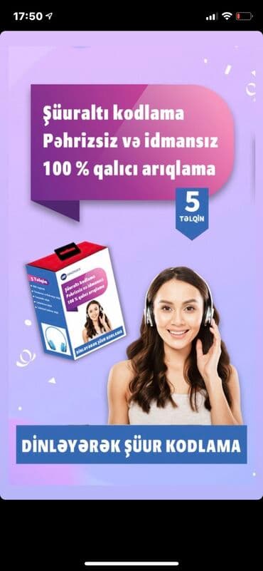 Ariqlamaq ucun.Dinleyerken ariqla proqrami.deniz egeceden.ozume