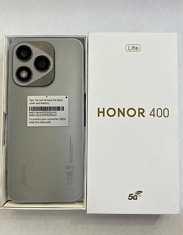 Honor 400 Lite, 256 GB, rəng - Boz