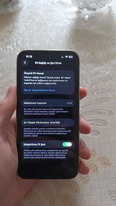 iphone 13 pro mac: IPhone 13 Pro, 128 GB, Matte Gold, Simsiz şarj, Face ID — 6