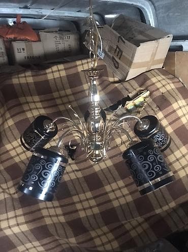 Tekstil: Çılçıraq, 5 lampa — 5