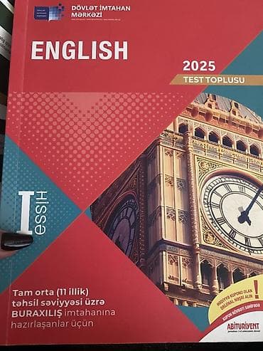 İngilis dili Testlər 11-ci sinif, DİM, 1-ci hissə