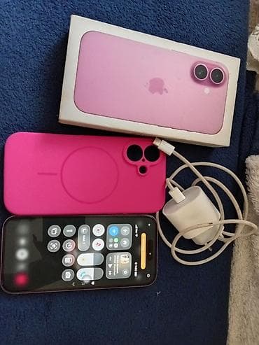 IPhone 16, 128 GB, Çəhrayı, Zəmanət