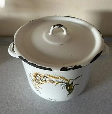 odun sobası: Qazan, rəng - Ağ — 3