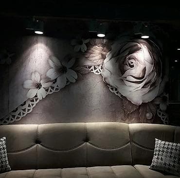 текстура стена снежок: Divar kağızlarının peşəkar vurulması xidməti - Yaşayış və ofis — 3