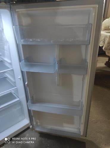 termo pasta: İşlənmiş 2 qapılı Hoffman Soyuducu Satılır, rəng - Gümüşü — 5