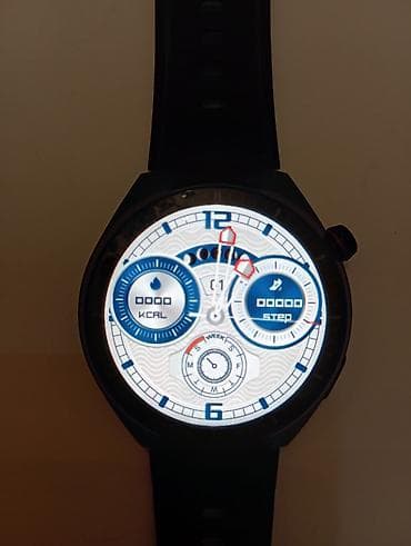 a32 ekranı: Ağıllı saat – dairəvi dizayn, silikon qayış və yan tərəfdə funksional — 5