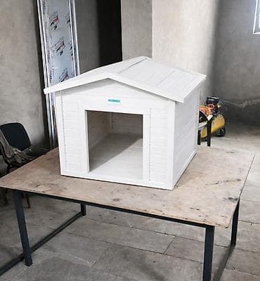 it xalta: 🐶🐾🌳 İtiniz üçün təbii ağacdan möhkəm və uzunömürlü yuva! 🏡 🐶💛 Rahat — 2