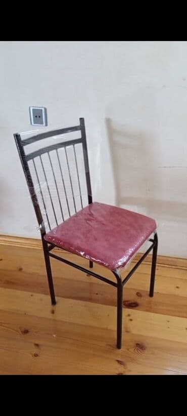 gaming oturacaqlar: Mətbəx üçün, Yeni, Qatlanmayan, rəng - Qara Stul — 3