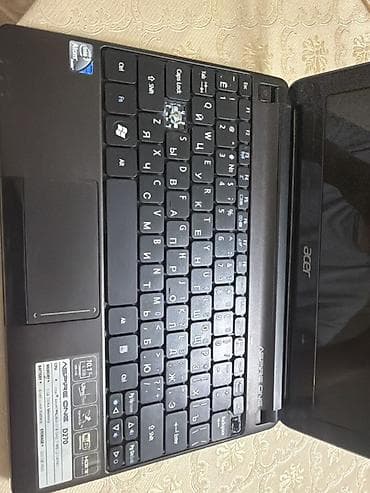 1 tr harddisk: Acer Aspire One D270 mini noutbuk Texniki xüsusiyyətlər: - Ekran — 2