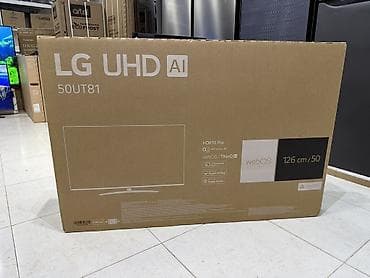 Yeni Televizor LG LED ekran 50" 4K (3840x2160)