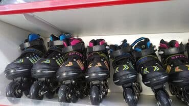 uşaqlar üçün tekerli krosovkalar: Roliklər, kaykaylar 🛼 🔹️hər ölçüsü var📏 🔹gel işıqlı təkərlər 🔸️ölkə — 1