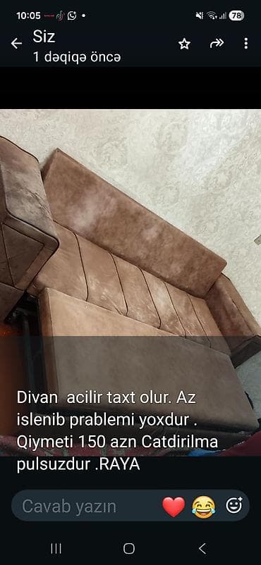 Köşə divanı – açılıb-taxta olur model. Yumşaq, rahat oturacaq və bel lalafo.az -da Köşə divanı – açılıb-taxta olur model. Yumşaq, rahat oturacaq və bel