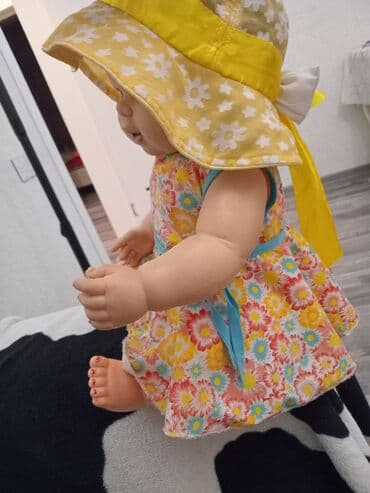 uşaq oyuncaq dəsti play doh: Uşaq oyuncaqları – 3 ədəd kukla dəsti - 1 ədəd böyük körpə kukla — 2