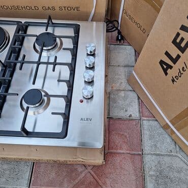 elektrik plita: Plitə Alev, Qazlı, Quraşdırılan, 4 gözlü, Yeni — 3