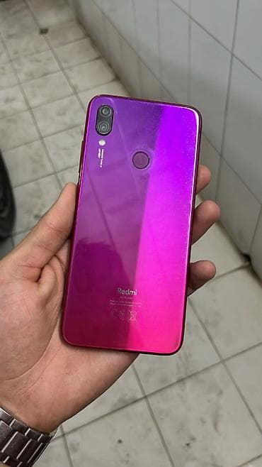 Elektronika: Redmi Note 7, 64 GB, Barmaq izi — 2