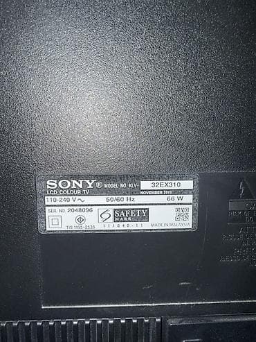 13 pro ayfon: Sony Bravia 32EX310 LED LCD TV - Ekran: 32 düym, Edge LED arxa — 3