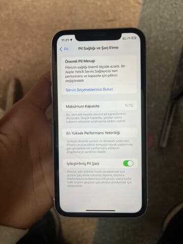 дисплей телефона fly fs520 selfie 1: IPhone 11, Белый, Face ID — 8