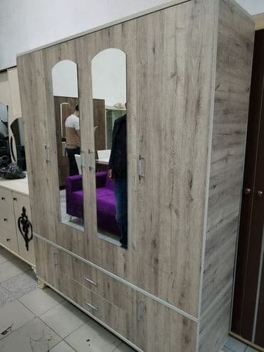 dsp laminat: Yeni, Kupe, 4 qapılı Düz dolab, Dolab-asılqan, Almaniya — 15