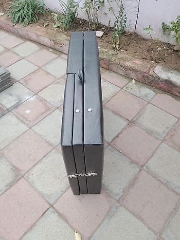 ara kesmeler: Portativ masaj/medikal çarpayısı - 3 bölməli qatlanan konstruksiya — 2